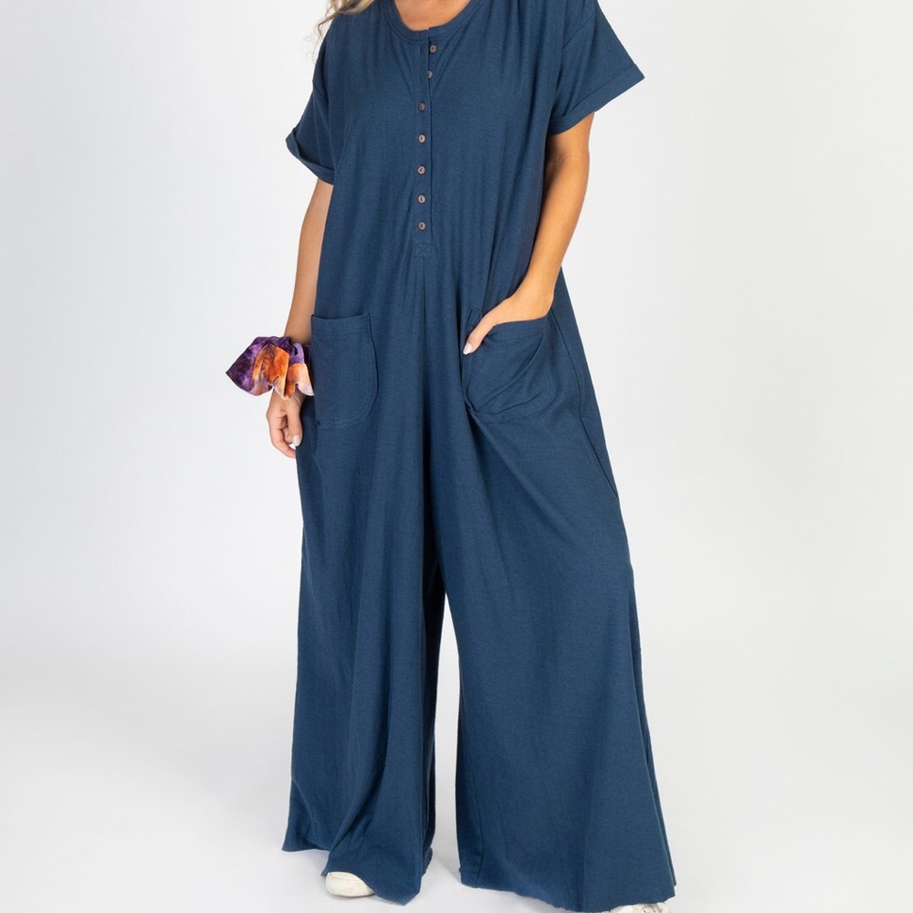 Natural Life Jenna Jumpsuit NWT